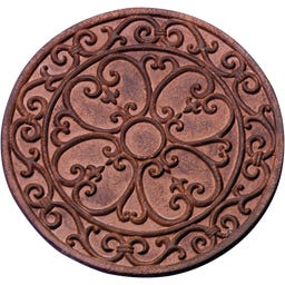 Esschert Design Trittplatte ''Blumenmuster'' - 1 Stk