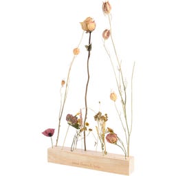 Esschert Design Soporte de Madera para Flores y Hierbas - L