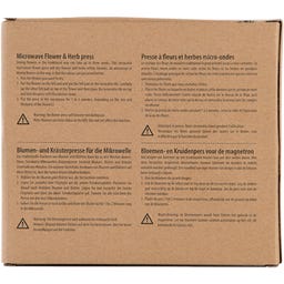 Esschert Design Blumen- & Kräuterpresse Mikrowelle