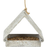 Esschert Design Trikotna krmilnica - Aged Resin