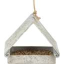 Esschert Design Futterhaus dreieckig - Aged Resin