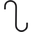 Esschert Design S Haken schwarz - 10 cm