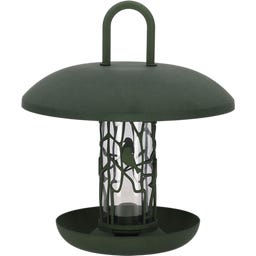 Esschert Design Återvunnen Fodersilo Med Skål - 1 st.