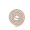 10-delni set polnilnih kadilnih spiral s citronelo - 1 set