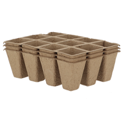 Esschert Design Vassoio per Semina - 3 Scomparti S - 1 set