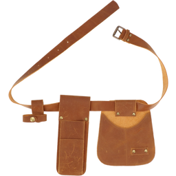 Cintura da Giardinaggio in Pelle Bovina con Tasche - 1 pz.