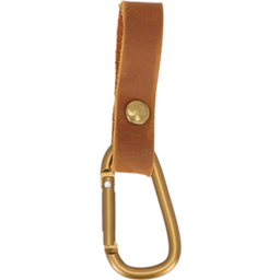 Esschert Design Rindsleder Gürtel- Karabiner - 1 Stk