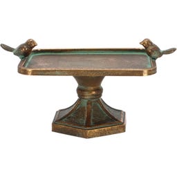 Esschert Design Aged Metal Vogeltränke - M