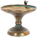 Esschert Design Aged Metal Birdbath - L