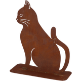 Esschert Design Rost Katze sitzend