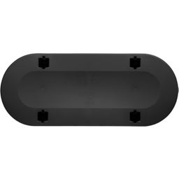 greenville terrace trough 80cm with wheels - Black