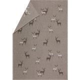 David Fussenegger LUCA Flannel Blanket "Pack of Deer"