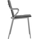 Lafuma ANCONE Chair With Armrests, Titane - Onyx