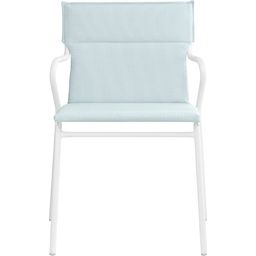 Lafuma ANCONE Chair With Armrests, Kaolin - Celadon (blue)