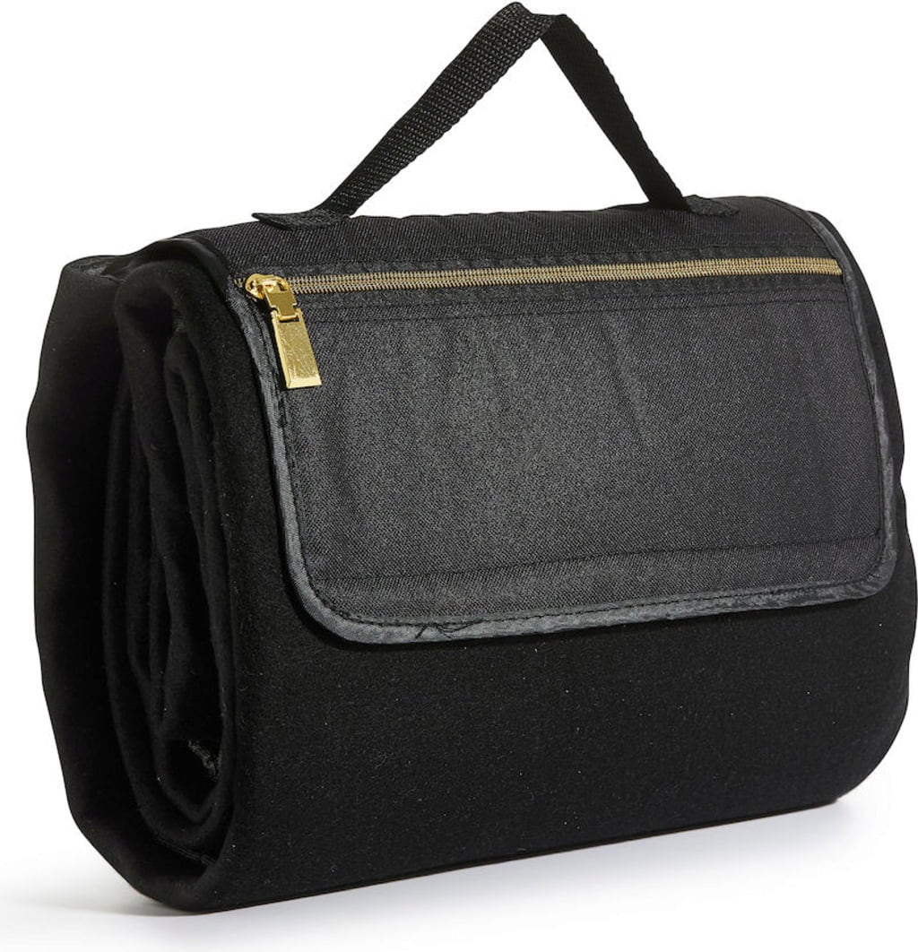 sagaform City Picnic Blanket - Black