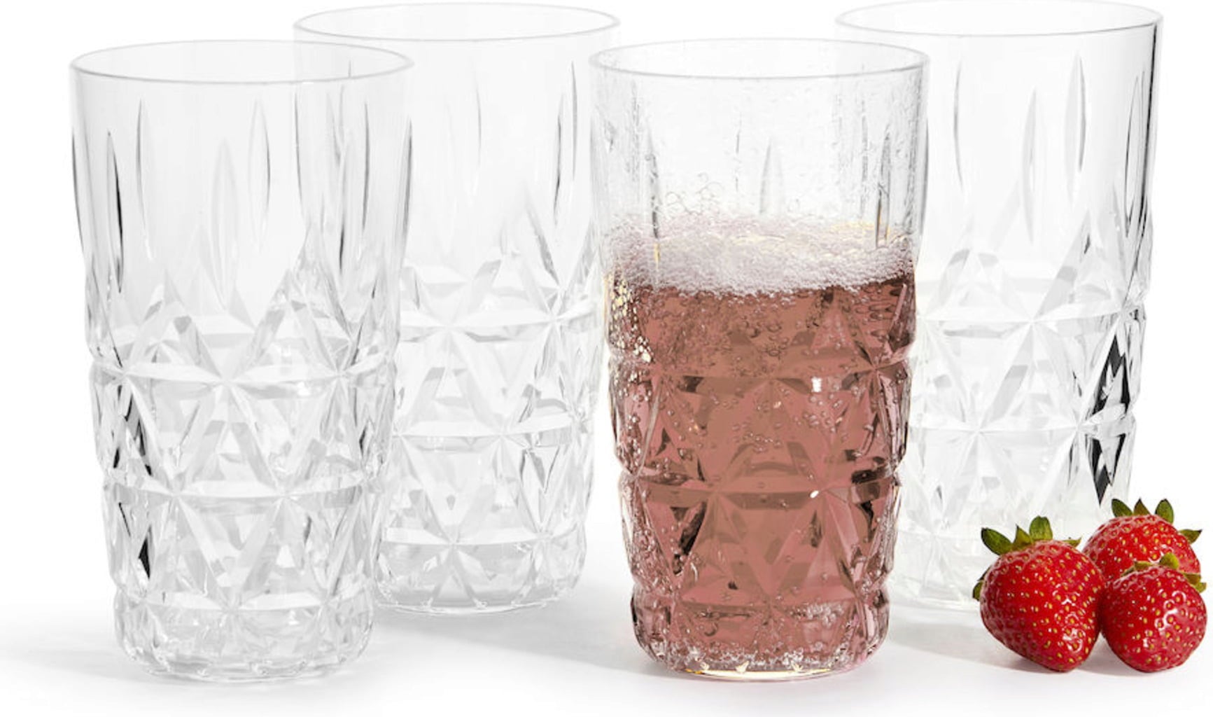 Picnic - Bicchieri da 40 cl, Set di 4 Pezzi - 1 set
