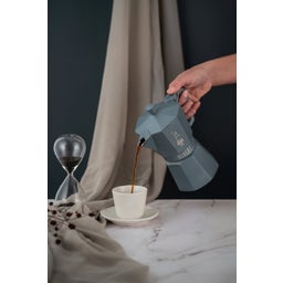 Moka Express Exclusiv Octagonal Induction Gris