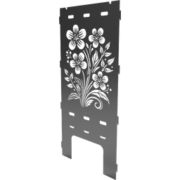 GuC Feuerkorb Seite Blume - 1 Stk