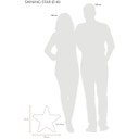 Svetilka Indoor & Outdoor / Winter Season - Shining Star Mini - Bela