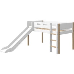NOR Spielbett 120 cm mit Rutsche & Absturzsicherung - 1 Stk