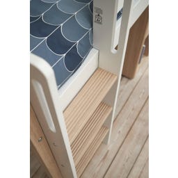 NOR Spielbett 120 cm mit Rutsche & Absturzsicherung - 1 Stk