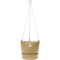 elho greenville hanging basket, 24 cm - Sabbia