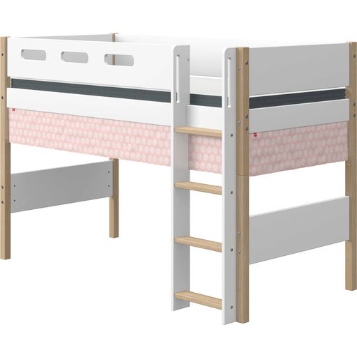 NOR Semi-High Bed 200x90 cm with Vertical Ladder - 1 item