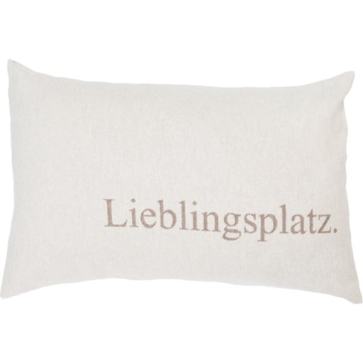 David Fussenegger SILVRETTA Kissenhülle "Lieblingsplatz" - rauch
