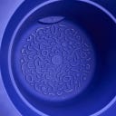 elho Pot amber grail 40 cm - Bleu royal