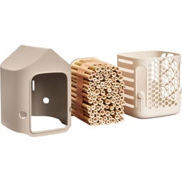 elho cosy insect hotel - 18 cm - Beige fungo