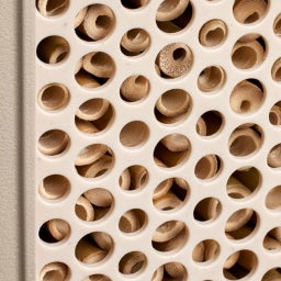elho cosy insect hotel - 18 cm - Beige fungo