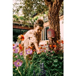 elho Hôtel pour Insectes Cosy 18 cm - rouge toscane