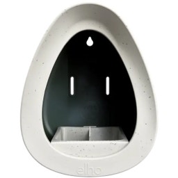 elho essential Bird Feeder 18 cm - Fibrous Grey