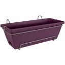 Balconnière BARCELONA Allin1 - 50 cm, Mauve érable
