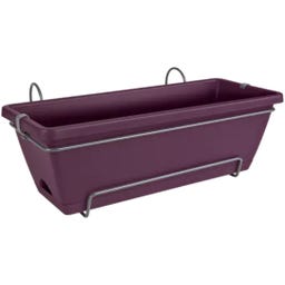 elho Balconnière BARCELONA Allin1 - 50 cm - Mauve érable