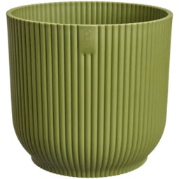 elho Cache-Pot VIBES FOLD Rond - 25 cm - Vert fougère