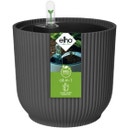 all-in-1 vibes round 25 cm with Watering System - Anthracite