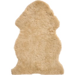 IB Laursen Sherpa Lammfell - Creme