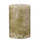 IB Laursen Rustic Candle, H 10 cm - Olive green