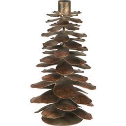 IB Laursen Pinecone Candle Holder - Height 26 cm