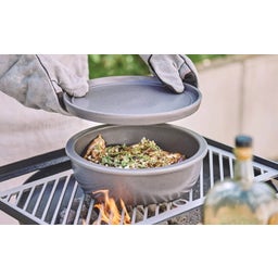 Denk Ceramic Celtic Cauldron Griddle XL