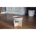 Denk Ceramic Wooden Stand for Dog Bowl M & L