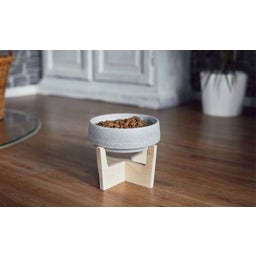 Denk Ceramic Wooden Stand for Dog Bowl M & L