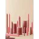 IB Laursen Rustikale Kerze Höhe 10 cm - Malve