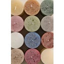 IB Laursen Rustic Candle, H 10 cm - Olive green