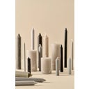 IB Laursen Rustic Candle, height 14 cm - Grey