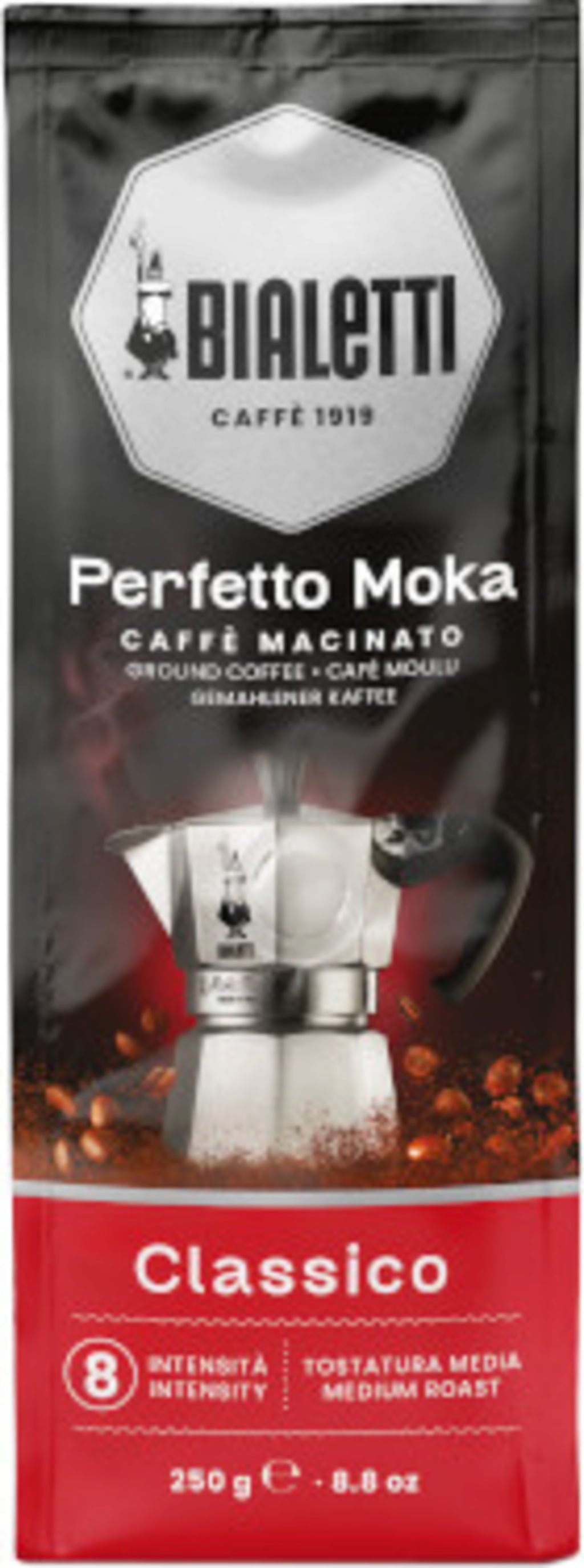CLASSICO "Perfetto Moka" Ground Coffee, 250g