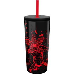 Thermobecher mit Strohhalm Stranger Things - 1 Stk