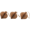 Eulenschnitt Pappershängare 3-Pack 7cm - brun