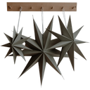 Eulenschnitt Étoiles en Papier - Lot de 3 - gris